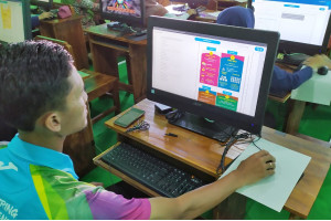 Gladi Bersih UNBK dan AKM Guru Tahun 2020 SMAN 1 Nguntoronadi