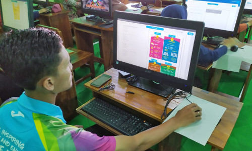 Gladi Bersih UNBK dan AKM Guru Tahun 2020 SMAN 1 Nguntoronadi