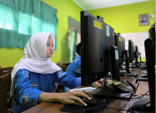 PELAKSANAAN KEGIATAN ASESMEN NASIONAL SMA NEGERI 1 NGUNTORONADI TAHUN 2025