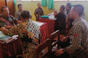 Penilaian Kinerja Kepala Sekolah (PKKS) 2018 di SMAN 1 Nguntoronadi oleh Pengawas