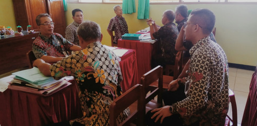 Penilaian Kinerja Kepala Sekolah (PKKS) 2018 di SMAN 1 Nguntoronadi oleh Pengawas